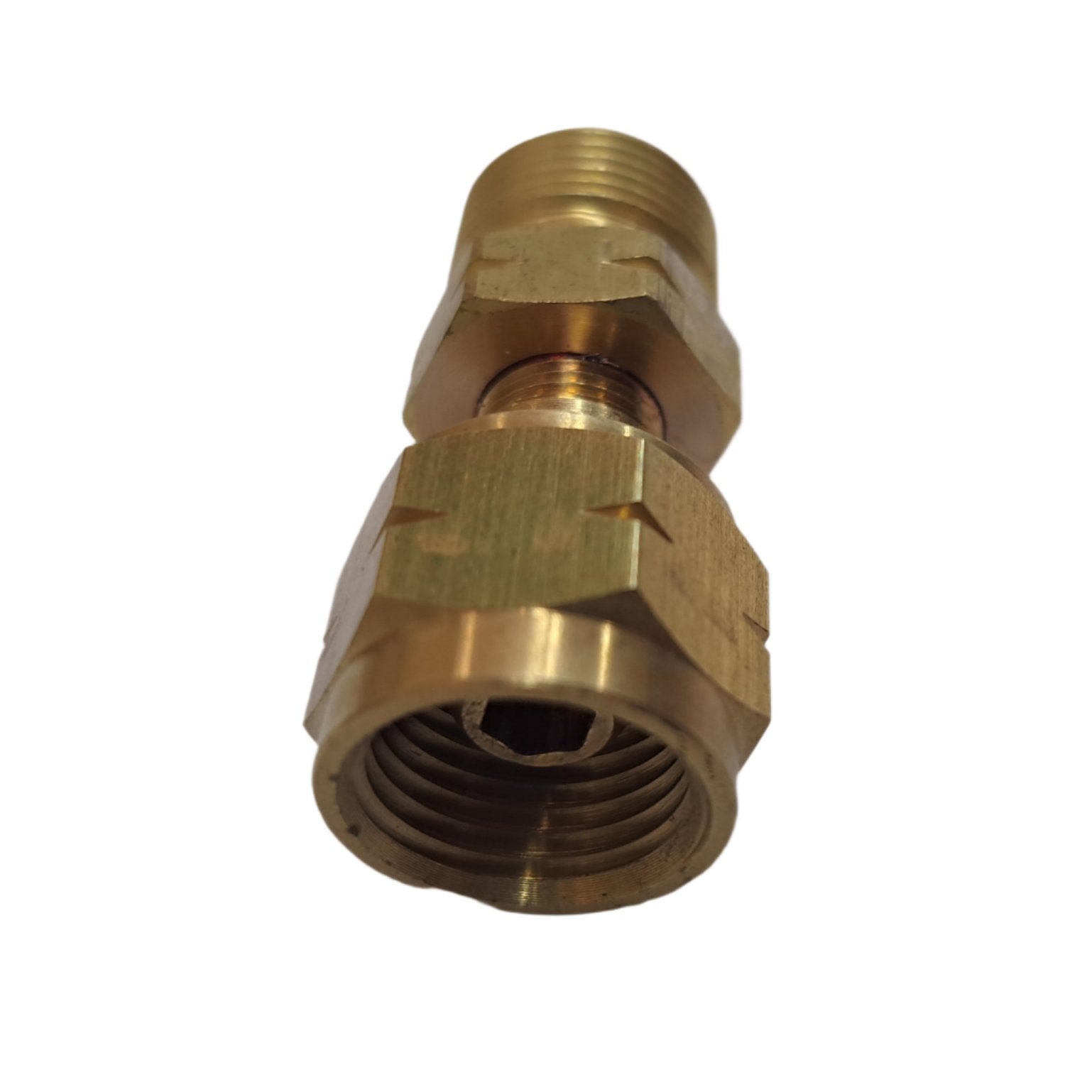 Adaptor, 5/8-18 LH nut to 3/8" BSP LH male